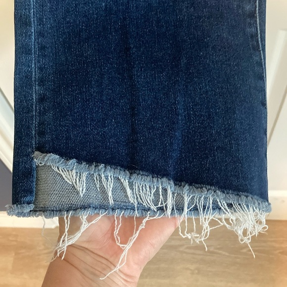 Lovervet by Vervet Blue Jeans Crop Flare Size 16W NWT - Picture 2 of 9